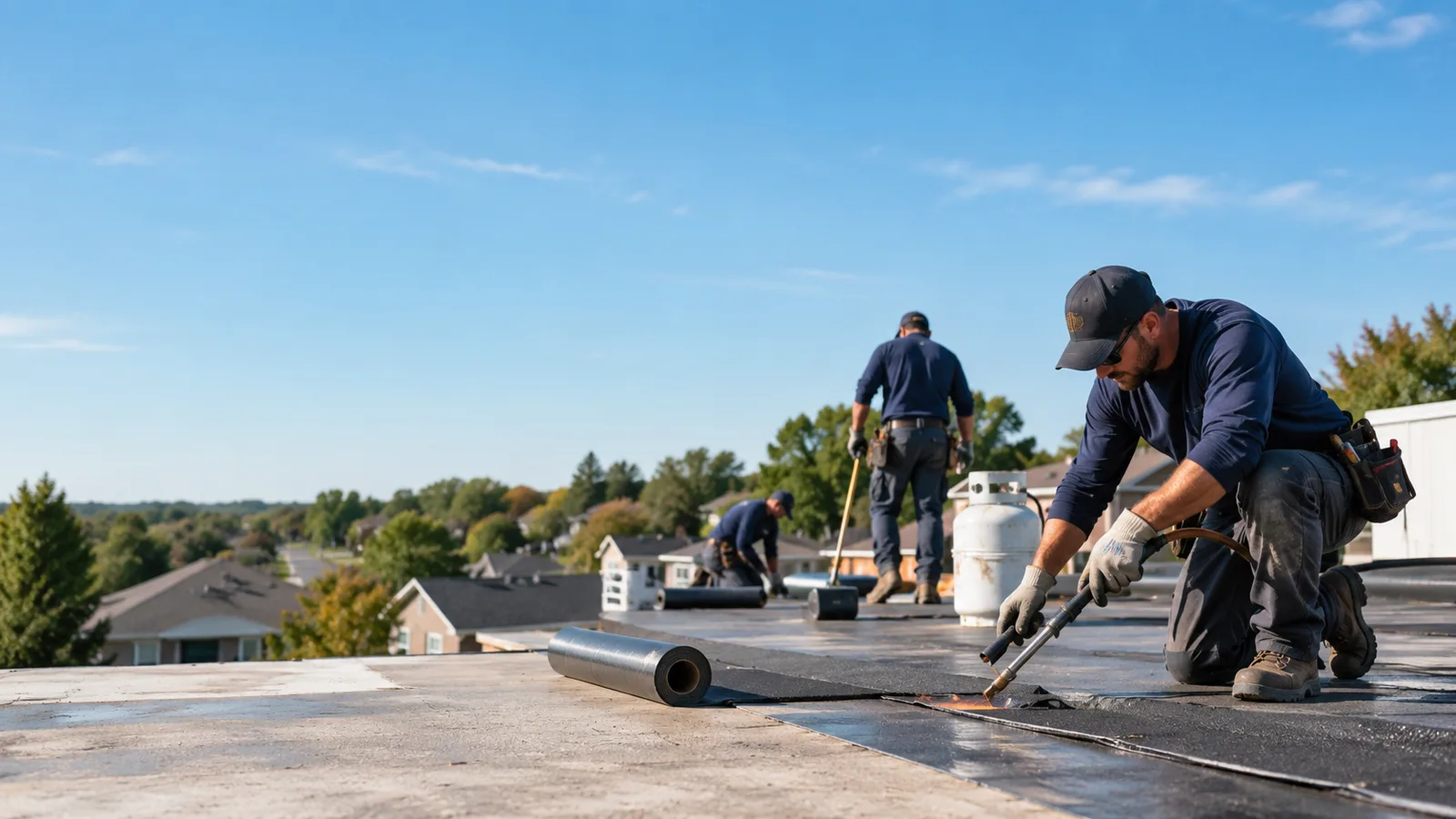 Flat Roof Leak Repair providers in Scott, OH